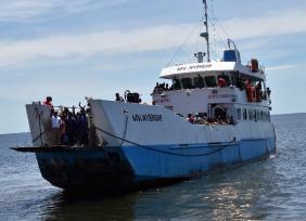 The MV Nyerere ferry was overloaded with nearly 400 passengers aboard.