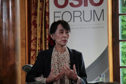 Myanmar leader Aung San Suu Kyi's reputation as a champion of democracy has taken a beating after her failure to speak against the military’s brutal targeting of the Rohingyas, 