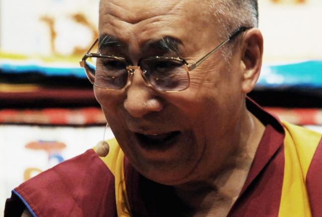 The Dalai Lama gives a public lecture at Modigliani Forum on June 15, 2024 in Livorno, Italy. The two-day meeting in Livorno drew about 10,000 visitors each day to the Forum to see the Dalia Lama explaining texts of Buddhist philosophers and teaching. The Dalai Lama gives a public lecture at Modigliani Forum on June 15, 2024 in Livorno, Italy. The two-day meeting in Livorno drew about 10,000 visitors each day to the Forum to see the Dalia Lama explaining texts of Buddhist philosophers and teaching.
