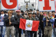 PERU-WORKERS-STRIKE