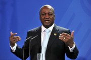 Ghana President John Dramani Mahama in Berlin, Germany, January 19, 2015. Anadolu Agency/Getty Images