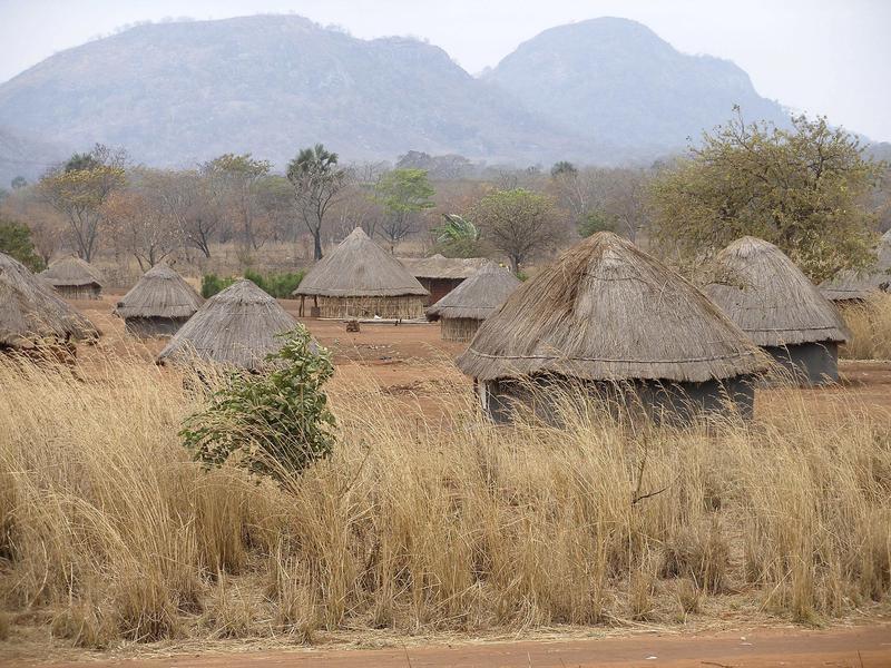 A traditional African village in Mozambique. Getty Images