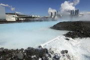 Svartsengi geothermal power plant in Iceland. Getty Images