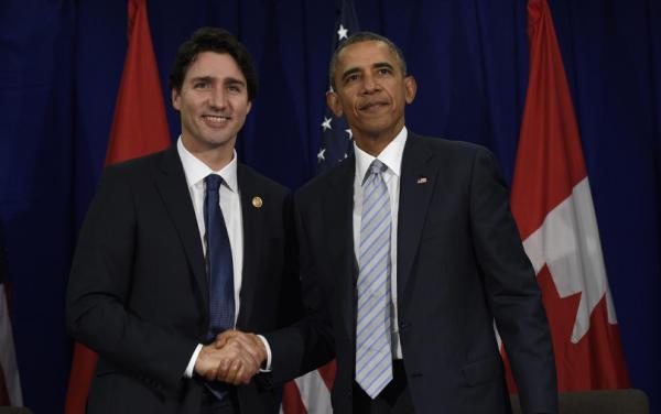 P.M. Justin Trudeau and President Barack Obama. (Source: Rob Petersen/flickr)