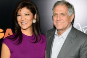 Television host Julie Chen and her husband, CBS Corp. President and CEO Leslie Moonves. Ethan Miller/Getty Images