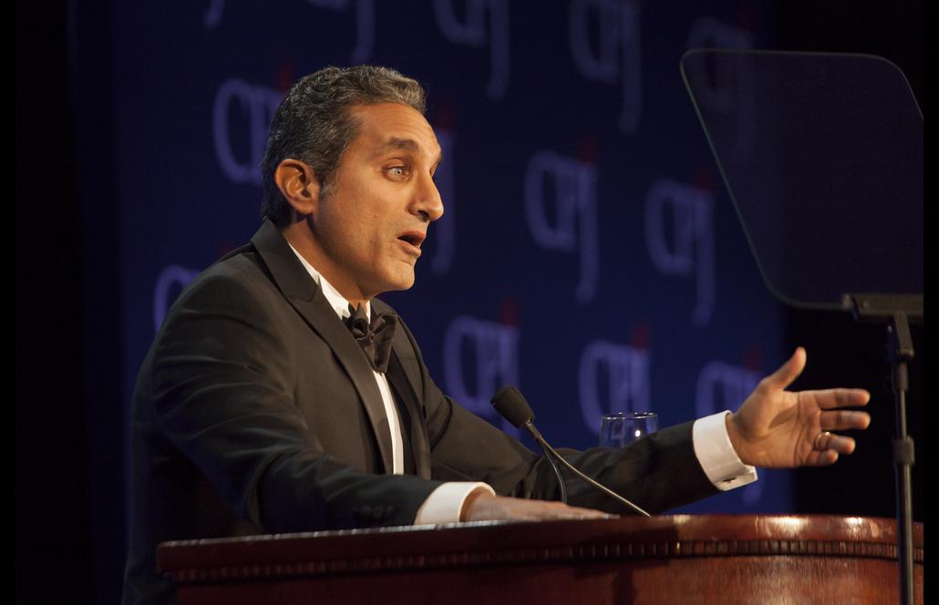 Egyptian satirist Bassem Youssef.Michael Nagle/Getty Images