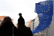 The European Commission building on December 6, 2024 in Brussels, Belgium. (Adam Berry/Getty Images)