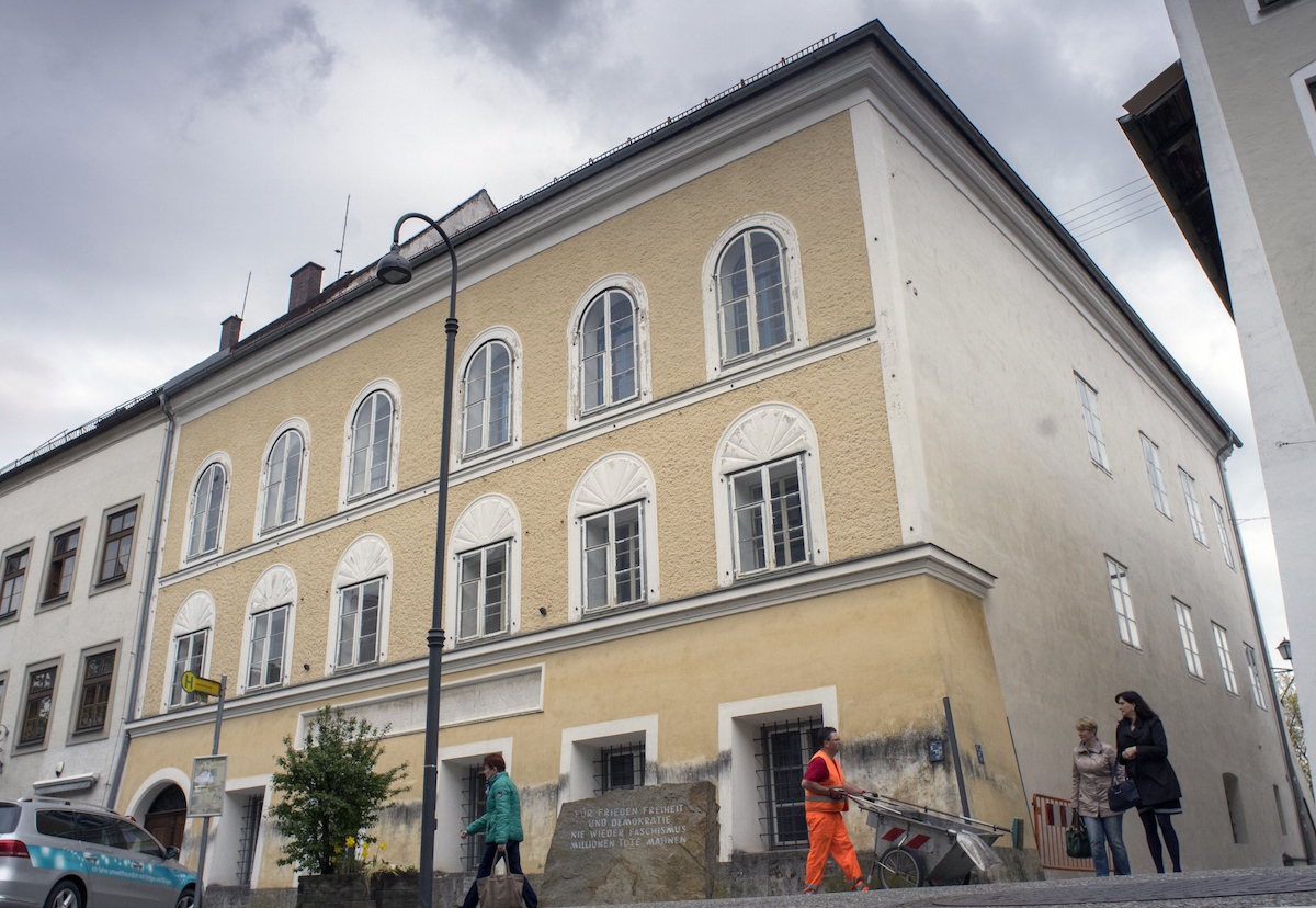 Hitler's birthplace in Braunau Am Inn, Austria. (Joe Klamar/AFP/Getty)