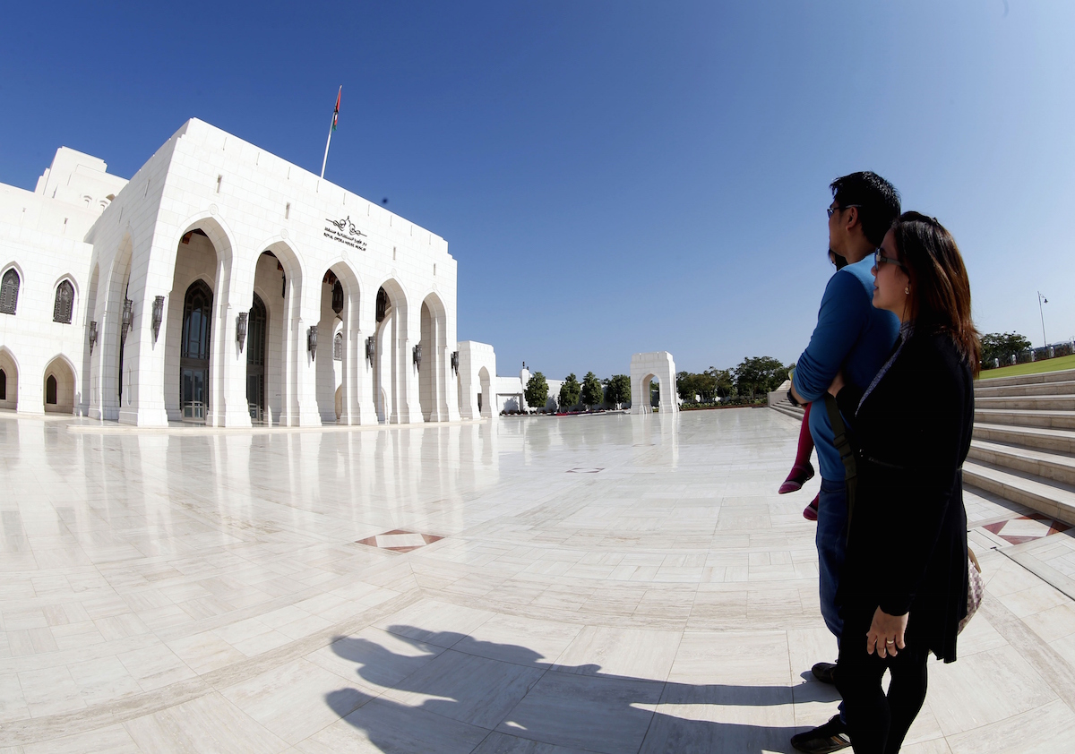 Tourists in Oman. (AFP/Getty)