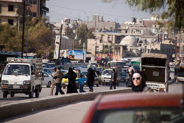 Scene in Syrian city of Aleppo. 
Source: Wojtek Ogrodowczyk/flickr