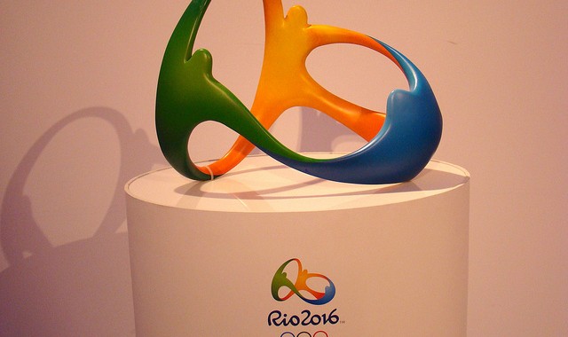 Rio 2016 Olympic logo. (Source: Phil Guest/flickr)
