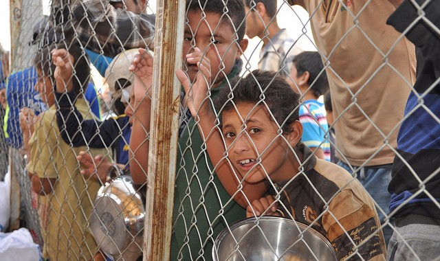 Relief operations in Falluja, Iraq. (Source: Iraqi Red Crescent Society/flickr)