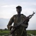 A member of the Lou Nuer tribe in Jonglei state, South Sudan, on July 23, 2013. (AFP PHOTO / CAMILLE LEPAGE)