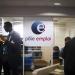 A photo taken on March 25, 2024 shows an office of the French state-run employment agency, Pole Emploi, in the northern Paris suburb of Pantin.