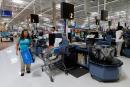 Customers shop inside a Walmart Supercenter store on May 30, 2024 in Pico Rivera, California.