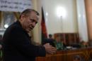 Former Chairman of Afghanistan's Kabul Bank, Sher Khan Farnoud (C) speaks at a court in Kabul on March 5, 2024
