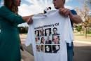 Tom Teves, the father of Aurora shooting victim Alex Teves, is iterviewed after a verdict was delivered in the trial of James Holmes at the Arapahoe County Justice Center on July 16, 2024 in Centennial, Colorado. 