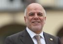  Iraqi Prime Minister Haider al-Abadi attends the Outreach program on the second day of the summit of G7 nations at Schloss Elmau on June 8, 2024 near Garmisch-Partenkirchen, Germany.