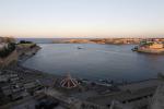A ship sails in Valletta's Grand Harbour October 3, 2012.