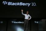 Research in Motion (RIM) CEO Thorsten Heins speaks during the BlackBerry Jam 2012 conference at the San Jose Convention Center o