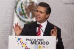Mexico's President Enrique Pena Nieto speaks during an event an agreement with the three major political parties was signed to create two new national television channels and form a powerful independent regulatory commission along the lines of the U.S. Federal Communications Commission, at the Technological Museum in Mexico City, Monday, March 11, 2013. 