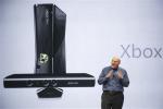 In this June 18, 2024 photo, Microsoft CEO Steve Ballmer comments on Microsoft Xbox before unveiling its new Surface, a tablet computer to compete with Apple's iPad at Hollywood's Milk Studios in Los Angeles.