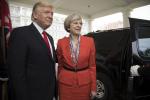 British PM Theresa May is dealing with "the most unpredictable" American president.