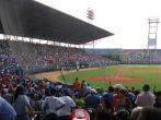 A baseball game being played at el Estadio Latinoamericano in Havana. (Source: Matteo Speranza/flickr)