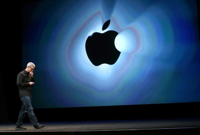  Apple CEO Tim Cook speaks during an Apple special event at the Yerba Buena Center for the Arts on September 12, 2024 in San Francisco, California. 