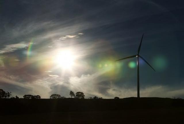 A wind turbine is seen on a hill on April 18, 2013 in Waterloo, Australia. South Australia's Environmental Protection Agency in conjunction with the National Health and Medical Research Council are conducting a report on any environmental or health implications from wind turbines. A wind turbine is seen on a hill on April 18, 2013 in Waterloo, Australia. South Australia's Environmental Protection Agency in conjunction with the National Health and Medical Research Council are conducting a report on any environmental or health implications from wind turbines.