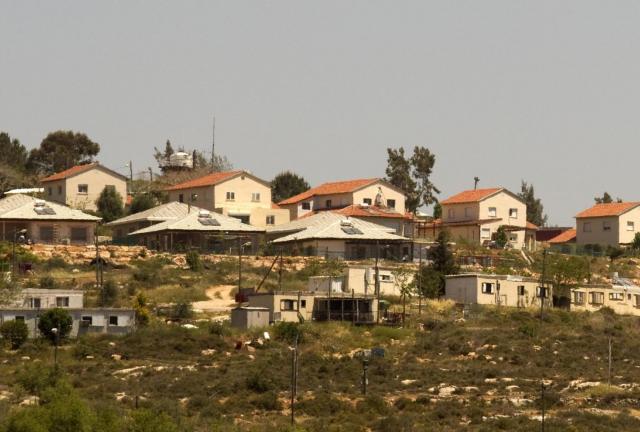 A general view shows the illegal Jewish outpost of Rechelim, near the Palestinian West Bank city of Nablus on April 24, 2012. A general view shows the illegal Jewish outpost of Rechelim, near the Palestinian West Bank city of Nablus on April 24, 2012.