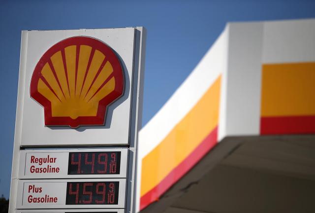 A sign stands at a Shell gas station on October 31, 2013 in San Francisco, California. Royal Dutch Shell reported a 32% decline in third quarter profits with earnings of $4.5 billion compared to $6.5 billion one year ago. A sign stands at a Shell gas station on October 31, 2013 in San Francisco, California. Royal Dutch Shell reported a 32% decline in third quarter profits with earnings of $4.5 billion compared to $6.5 billion one year ago.