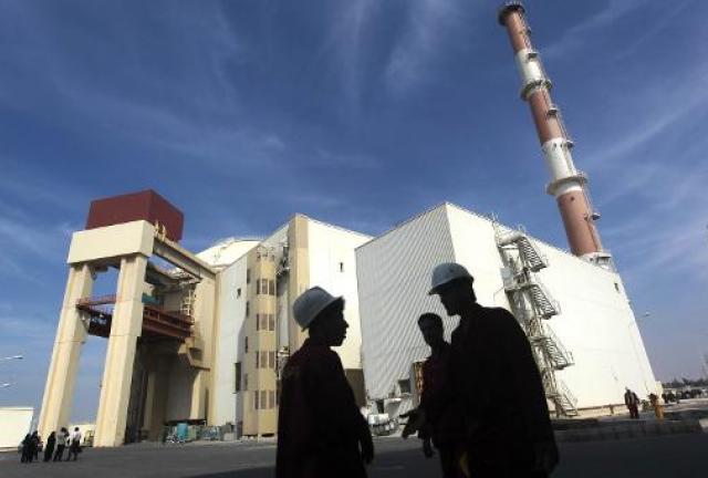 A picture taken on October 26, 2010 shows the Russian-built Bushehr nuclear power plant in southern Iran. A picture taken on October 26, 2010 shows the Russian-built Bushehr nuclear power plant in southern Iran.