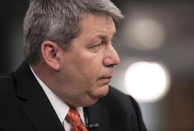 Michael 'Mike' Pearson, chairman and chief executive officer of Valeant Pharmaceuticals International Inc., pauses during a Bloomberg Television interview in New York, U.S., on Wednesday, April 23, 2014. Michael 'Mike' Pearson, chairman and chief executive officer of Valeant Pharmaceuticals International Inc., pauses during a Bloomberg Television interview in New York, U.S., on Wednesday, April 23, 2014.