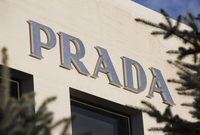 The Prada SpA store stands at the Manhasset Americana shopping center in Manhasset, on the North Shore of Long Island, in New York, U.S., on Tuesday, Oct. 21, 2014. 