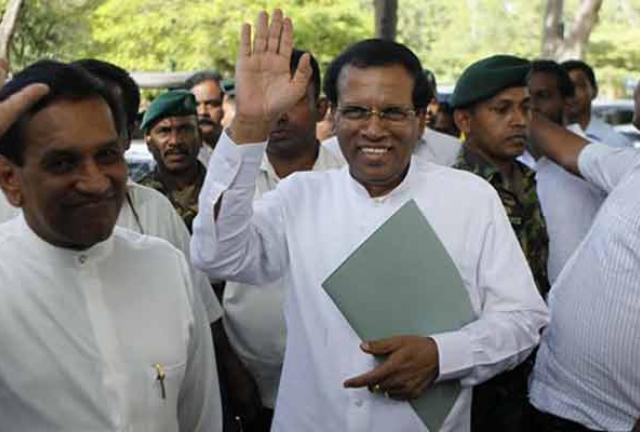 Sri Lankan President Maithripala Sirisena. Sri Lankan President Maithripala Sirisena.