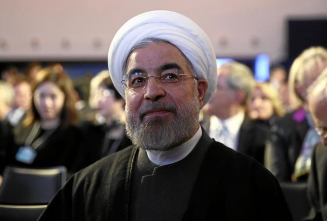Iran President Hassan Rouhani. Iran President Hassan Rouhani.