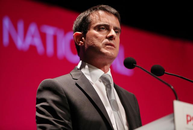 French P.M. Manuel Valls. French P.M. Manuel Valls.