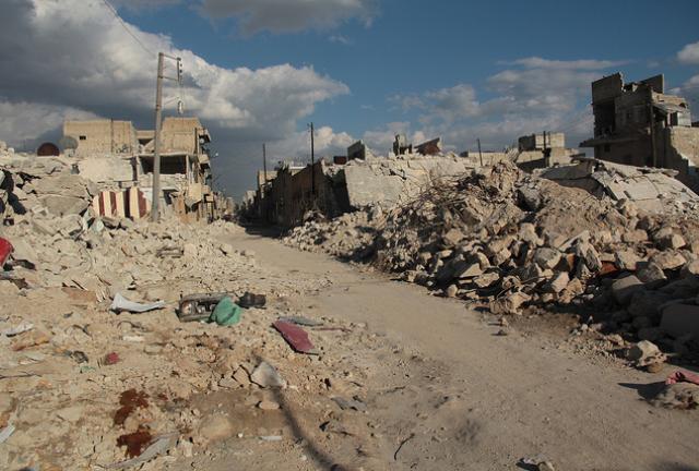 Destruction in Syria Destruction in Syria