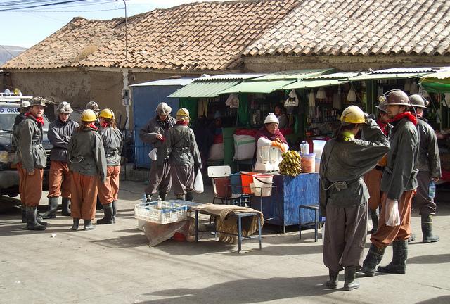 About 100,000 miners work in Bolivia's self-managed cooperatives.