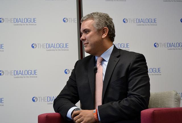Presidential candidate Ivan Duque is fierce critic of the 2016 peace deal with the Farc rebels.