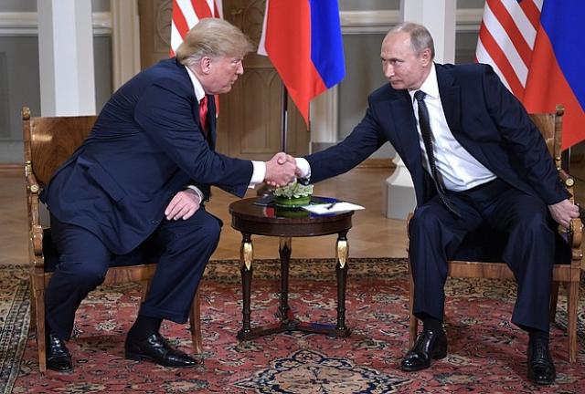 U.S. President Donald Trump met Russian leader Vladimir Putin at Helsinki summit.