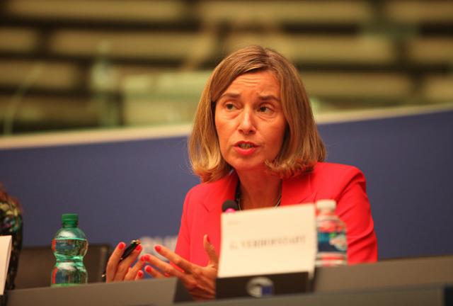 Federica Mogherini, EU's foreign policy chief, said the SPV will serve as a legal entity to preserve legitimate business deals with Iran. Federica Mogherini, EU's foreign policy chief, said the SPV will serve as a legal entity to preserve legitimate business deals with Iran.