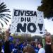A demonstration against oil exploration off the coast of the Balearic Islands, February 22, 2014. JAIME REINA/AFP/Getty Images