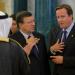 European Commission President Jose Manuel Barroso and British Prime Minister David Cameron.