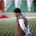 Congress Party Vice-President Rahul Gandhi walks as he pays his respects at Shantivana memorial for first Indian Prime Minister and his great grandfather Jawahar Lal Nehru in New Delhi on November 14, 2013. 