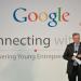 Executive Chairman of Google Eric Schmidt speaks at the Chinese University in Hong Kong on November 4, 2013. 